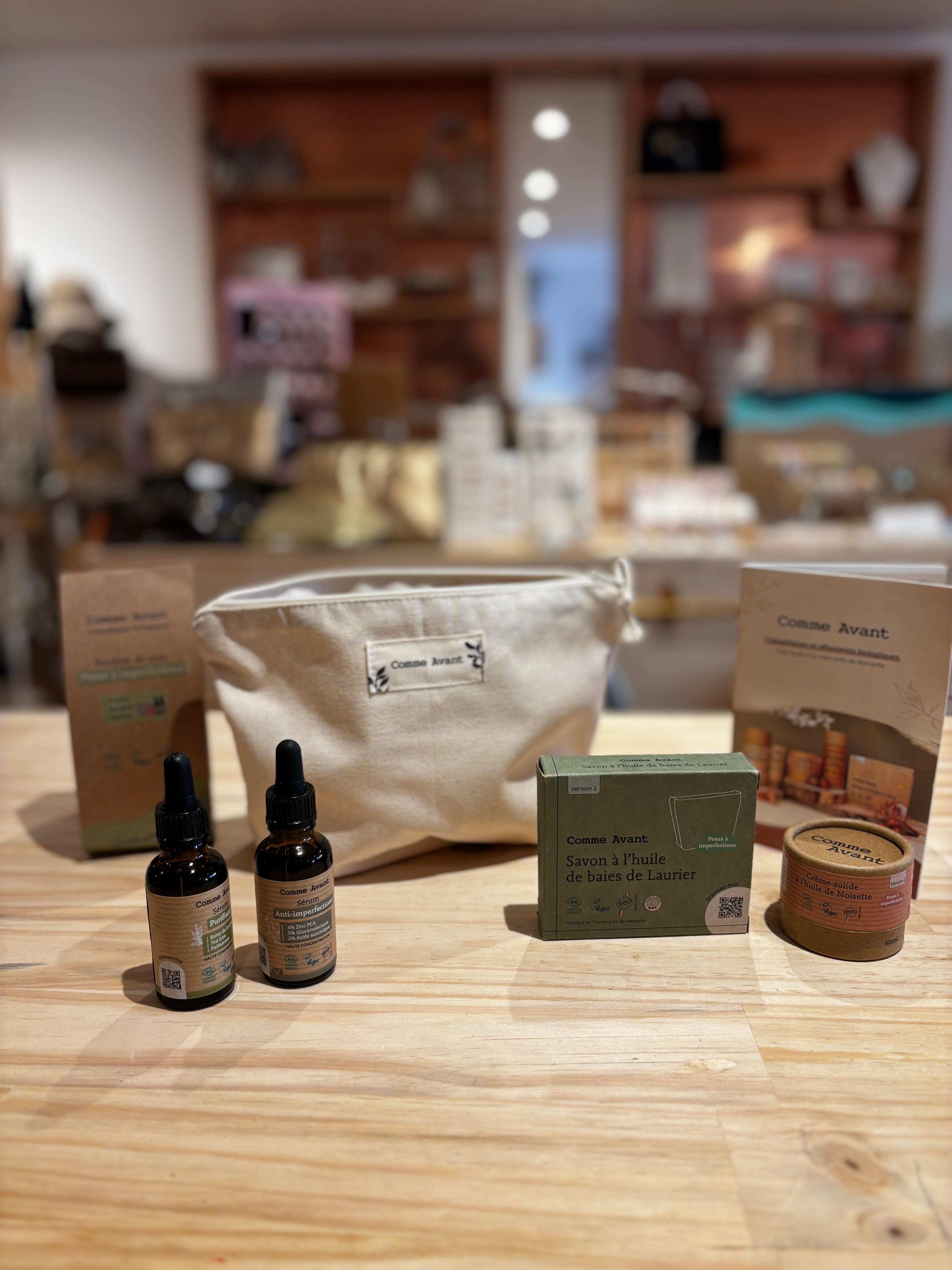 Trousse routine de soin Comme Avant