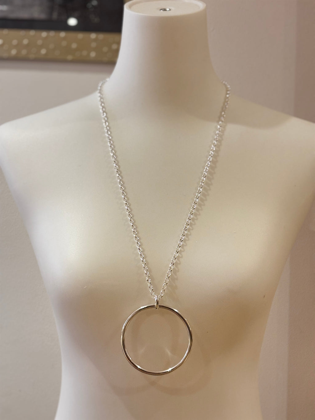 Sautoir grand cercle Scudo