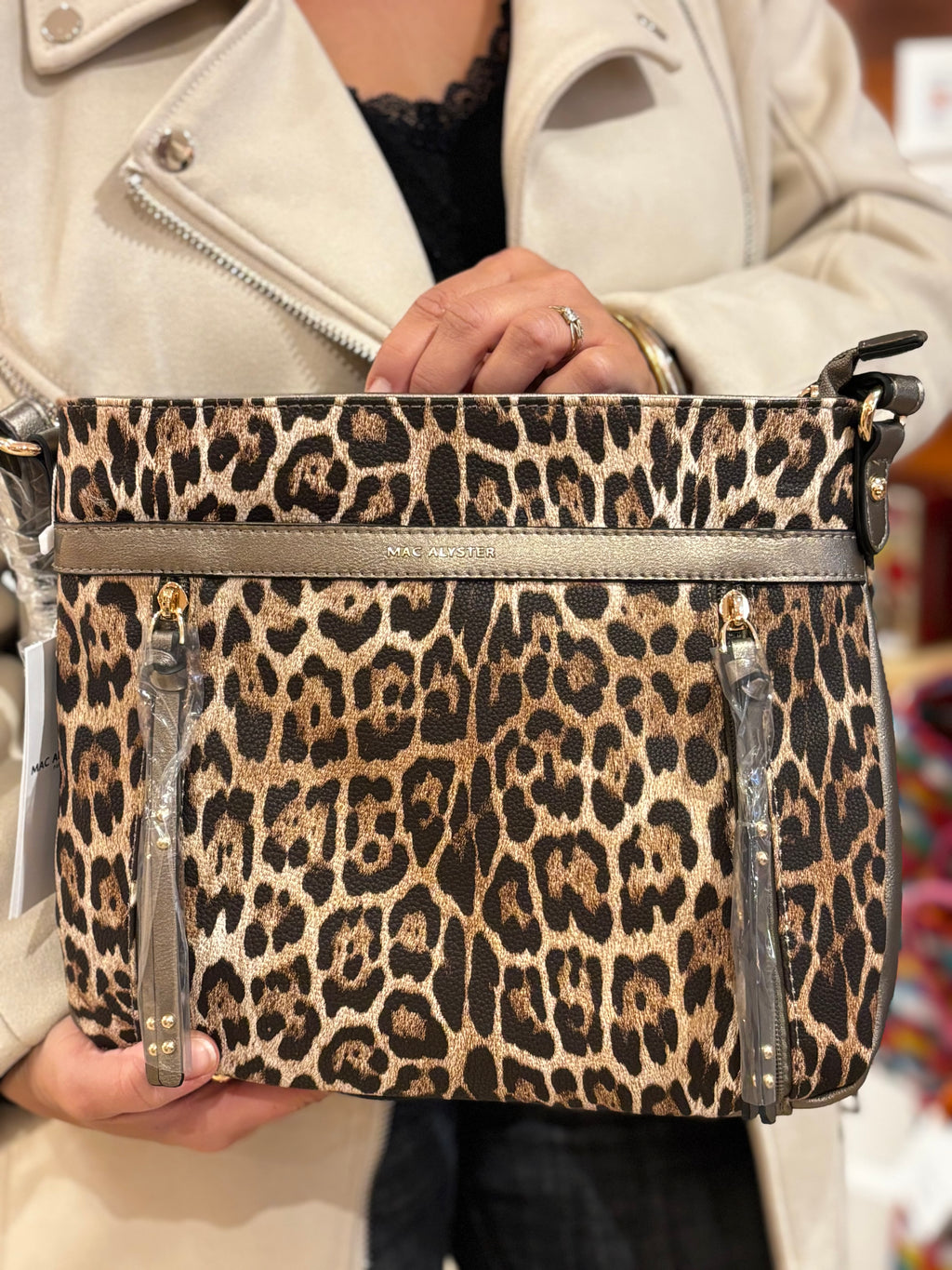 Sac léopard Mac Alyster