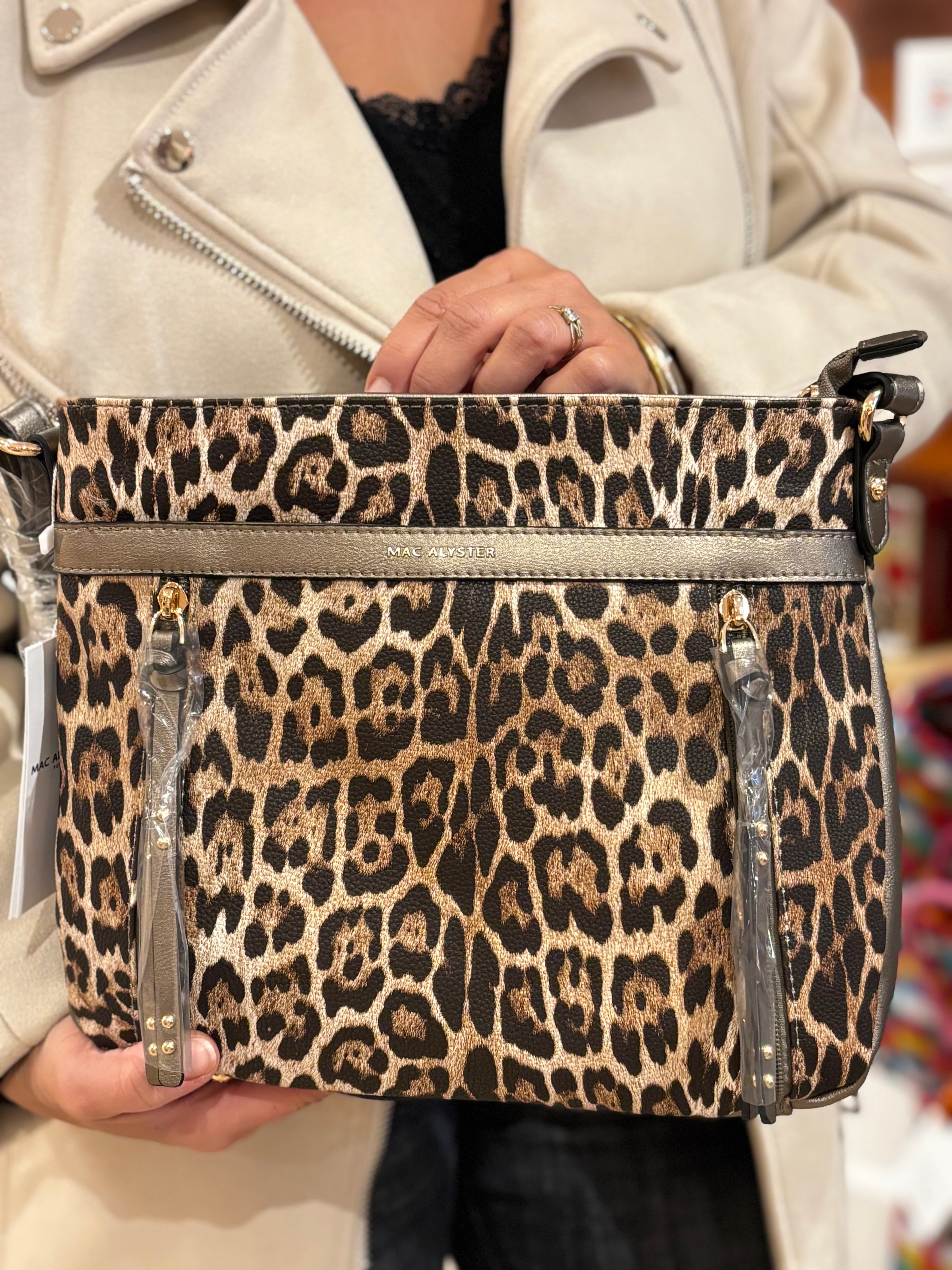 Sac léopard Mac Alyster