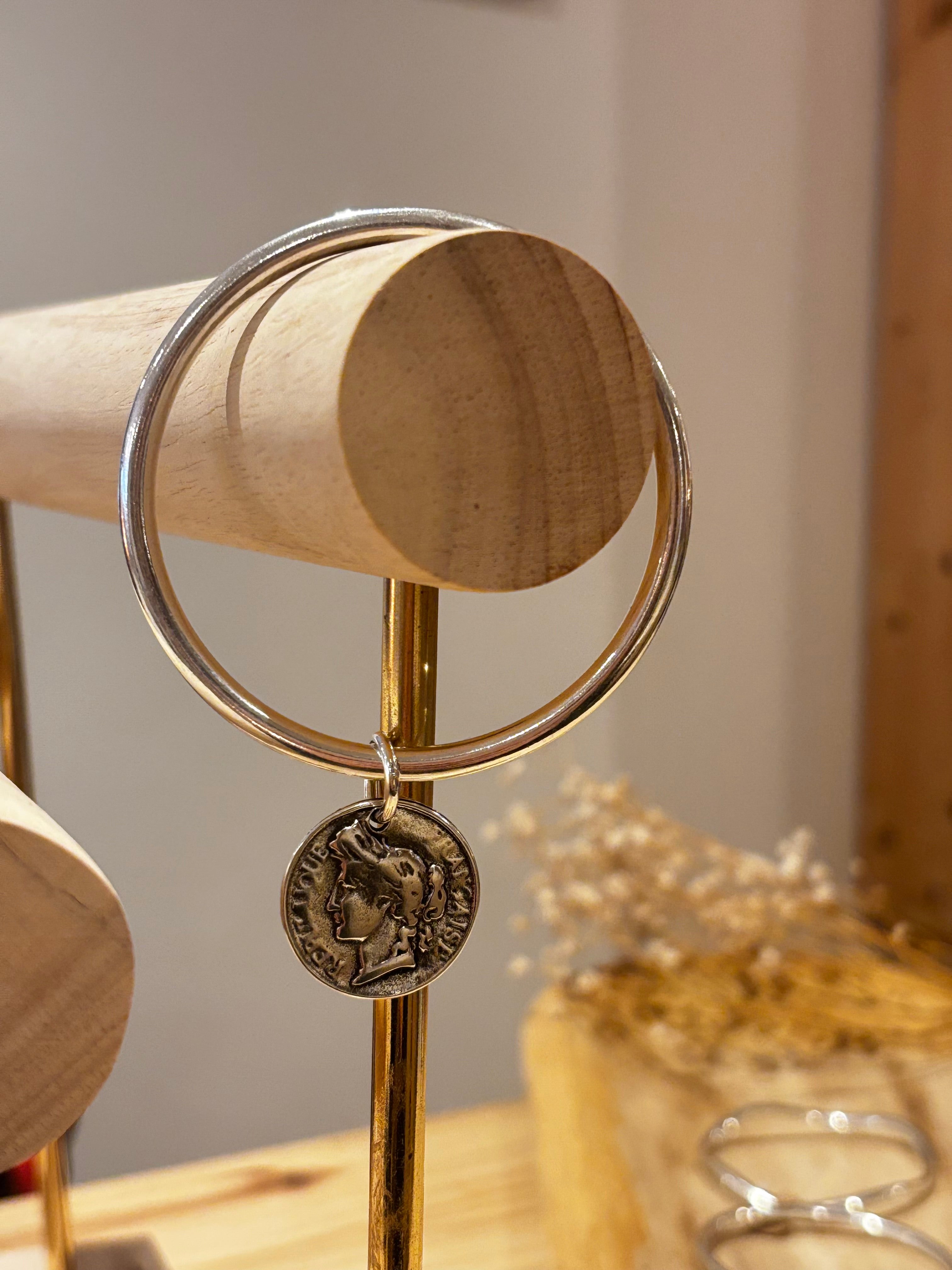 Jonc pièce monnaie Scudo