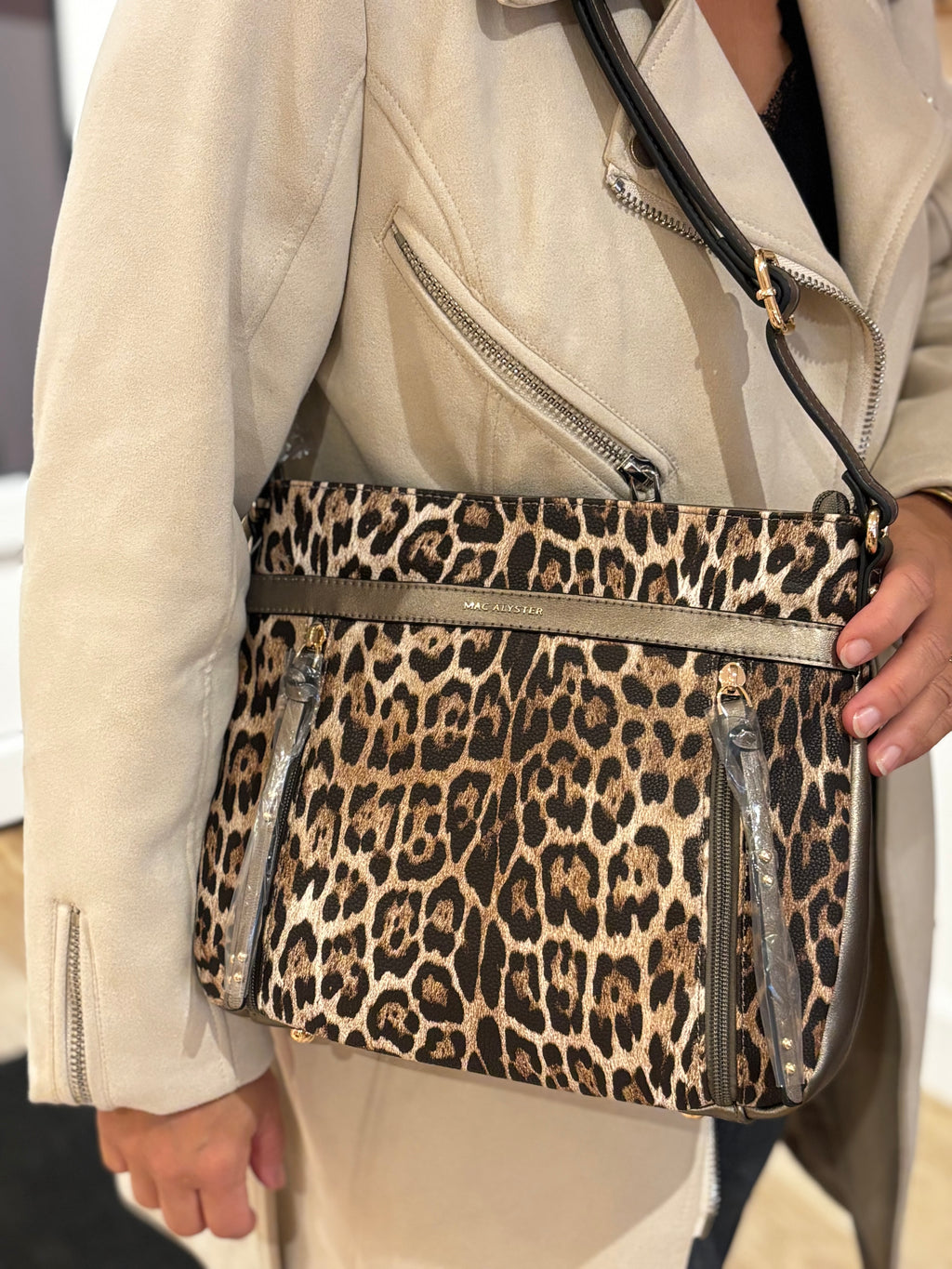 Sac léopard Mac Alyster